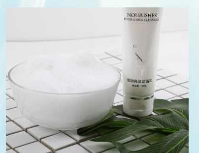 Amino acid moisturizing lightening hyrating facial cleanser face wash cream