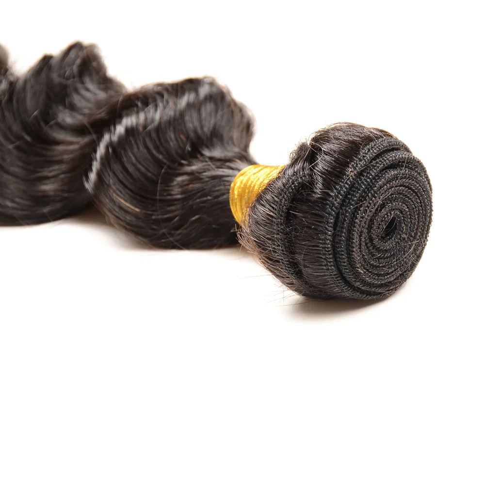 Adorable Ocean Water Wave Human Hair 7A Unprocessed hair bulk Tangle Free loose deep curly remy hair