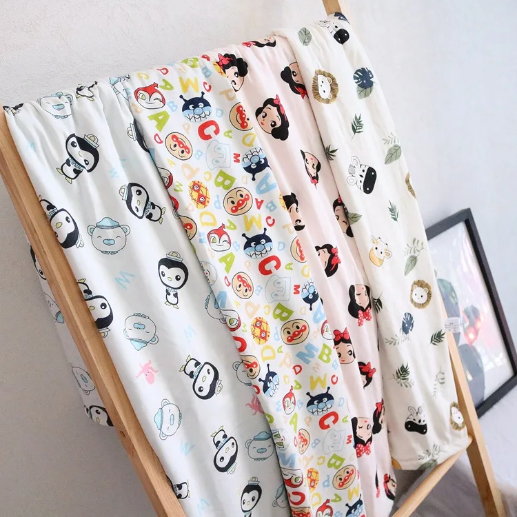 Double Sided Blankets Printed Throw Blanket Minkly Blanket for baby
