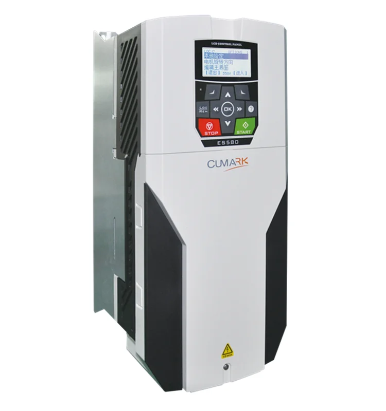 CUMARK ES850 vector control closed loop heavy duty three phases 220V Variadores de frecuencia with LCD removable keypad