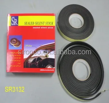 HEAT CAR DOOR WINDOW SEAL SEALING RUBBER FOAM ADHESIVE TAPE