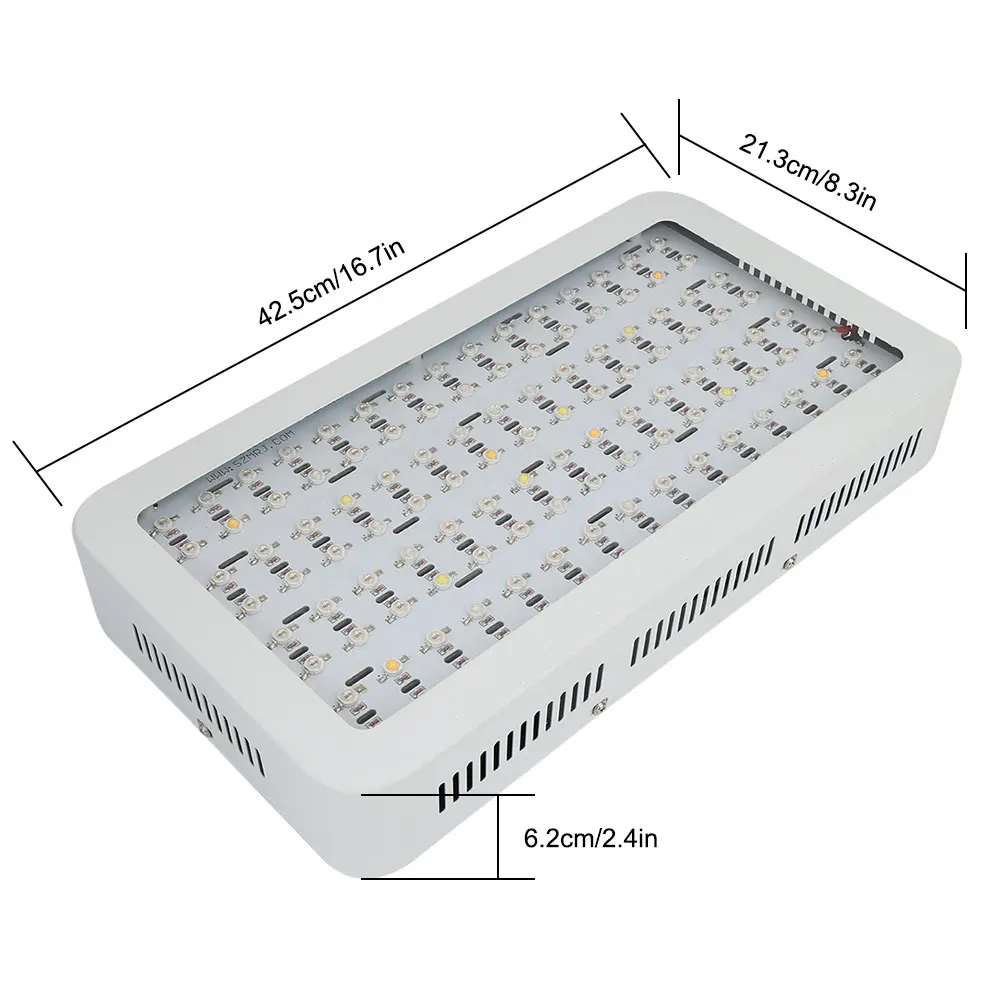 high lumen 180w 500w 600w 1200w apollo optic 4 led grow light