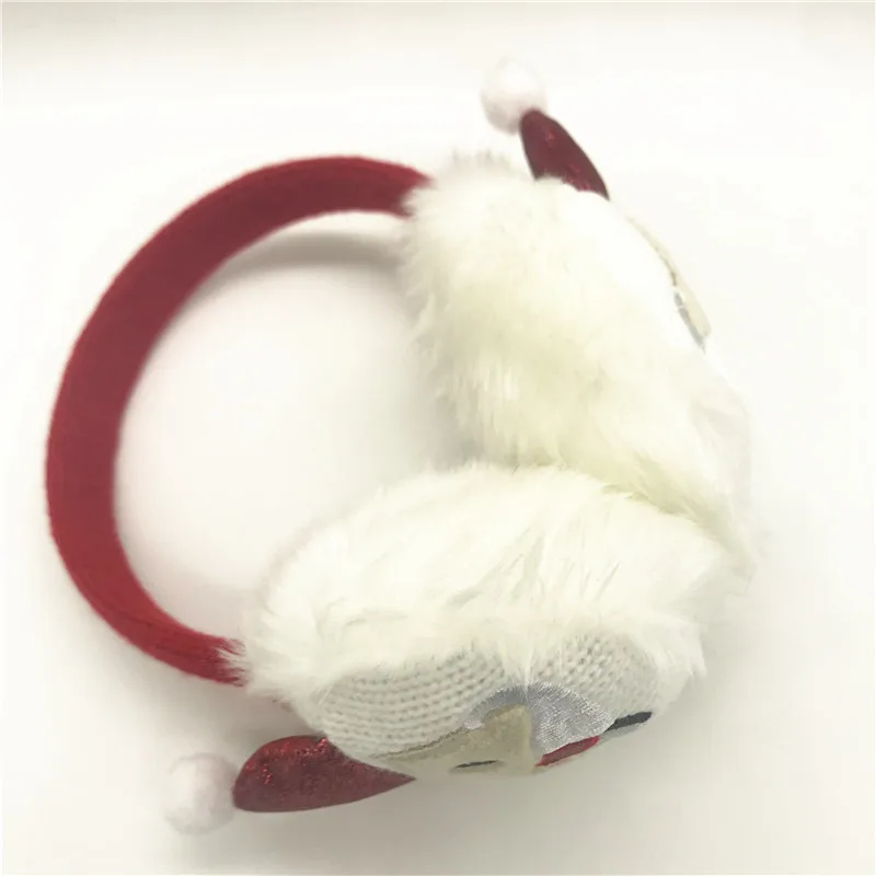 
Плюшевые наушники Санта-Клаус предназначены для всех, теплые зимние наушники 