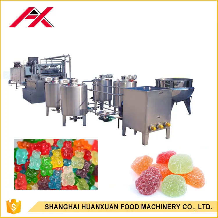Excellent Performance Automatic Soft Candy Line Machine