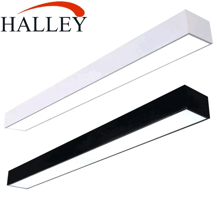 
30W Chandeliers Pendant Ceiling Line Unfold Hanging Suspended Tube Led Linear Light 