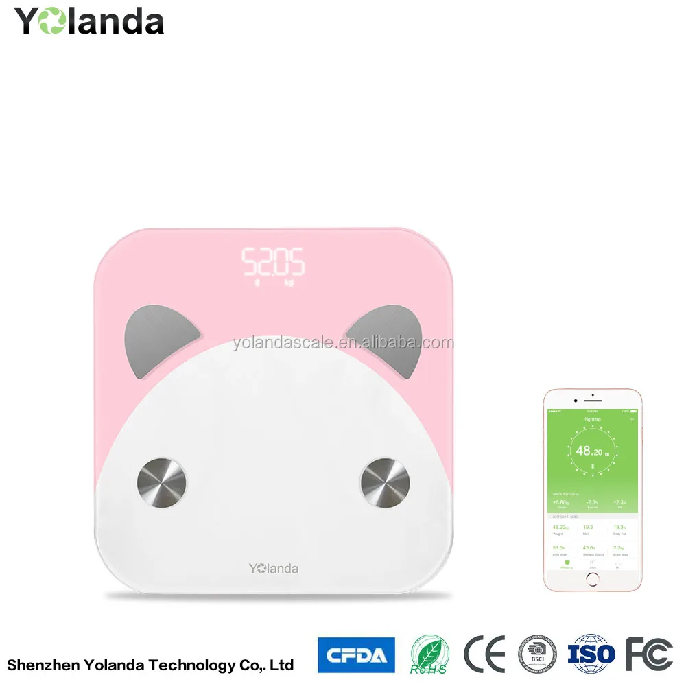 Smart body composition scale / household scale