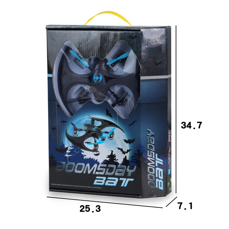 bat design 2.4g 4-axis ufo aircraft camera quadcopter dorne low price rc drone