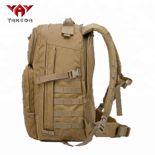 Yakeda Outdoor Sport Durable Waterproof Multi-function Trekking Hiking Molle 2 Day Tactical Gear Backpack
