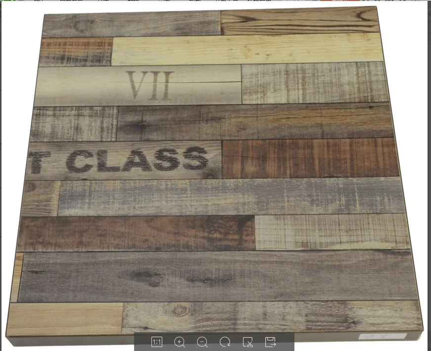 Uv Resistant Modern Laminate Hpl Melamine Wood Cafe Wooden Restaurant Dining Table Top