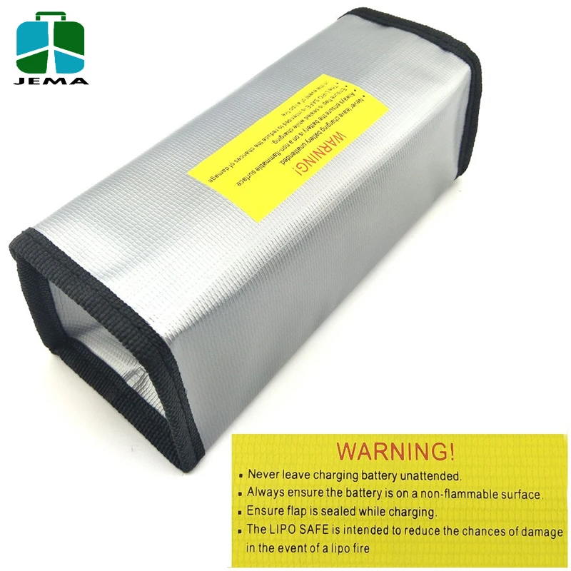 Fireproof Explosionproof Lipo Battery Safe Bag Battery Guard Safe Bag Pouch Sack for Charge