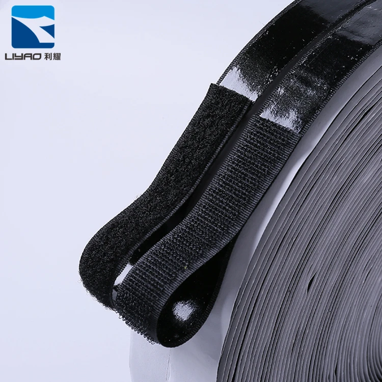 
Custom Made Industrial Heat Resistance Glue Hook And Loop Magic Tape Roll 