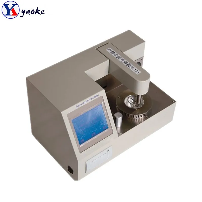 ISO 2592 ASTM D92 IP 36 CLEVELAND OPEN CUP FLASH POINT TESTER