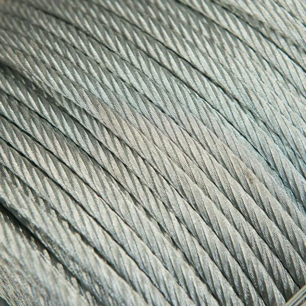 0.25,20-30g cable Hot dipped galvanized steel wire rope for Korea(manufacturer)