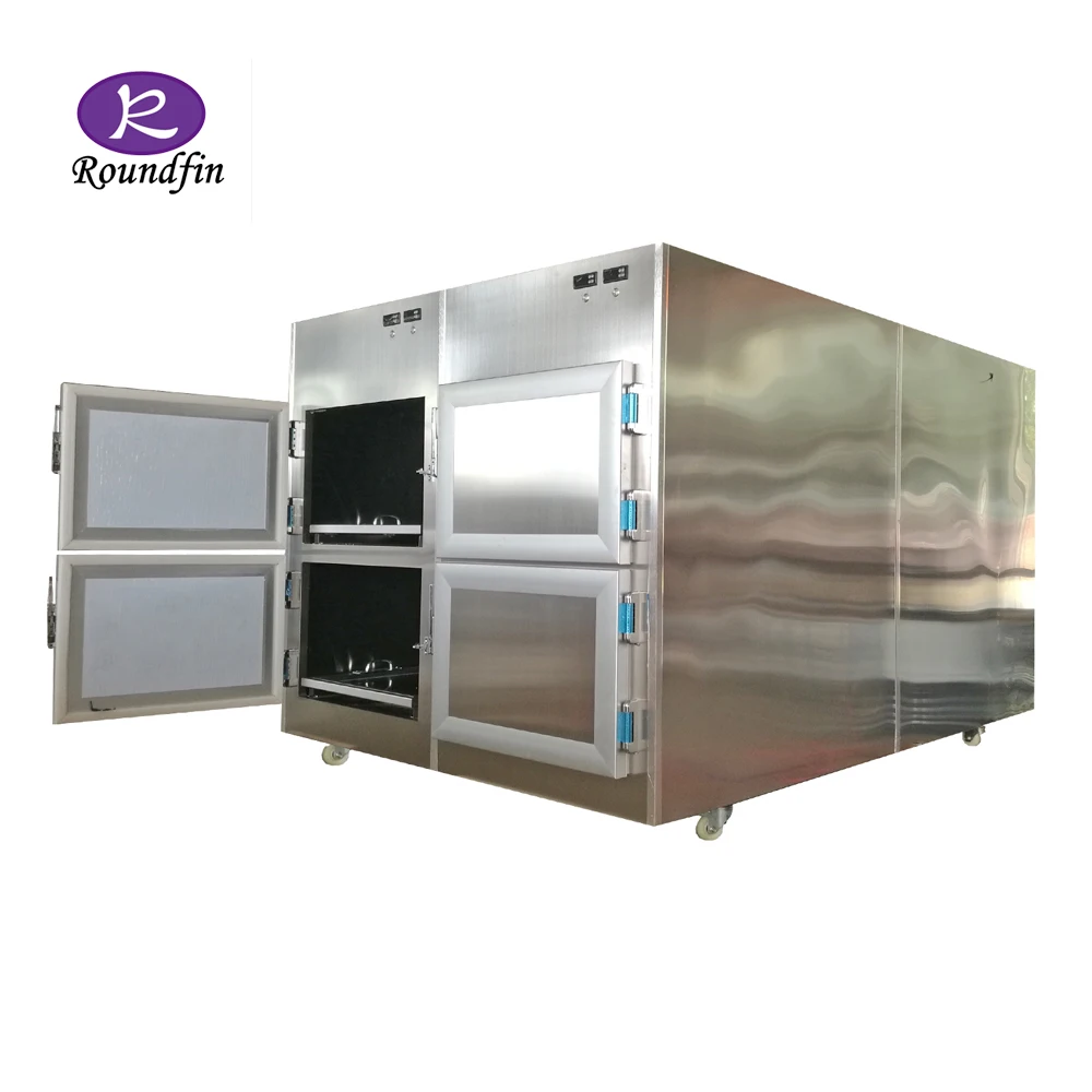 4 Door Mortuary Refrigerator ,Cadaver Freezer , Cadaver Fridge Morgue Fridge With 304 Stainless Steel
