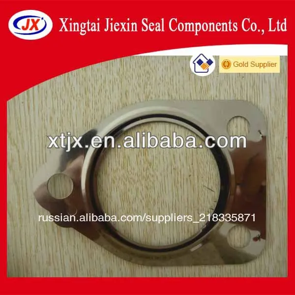 china auto parts exhaust pipe connector gasket in automobile