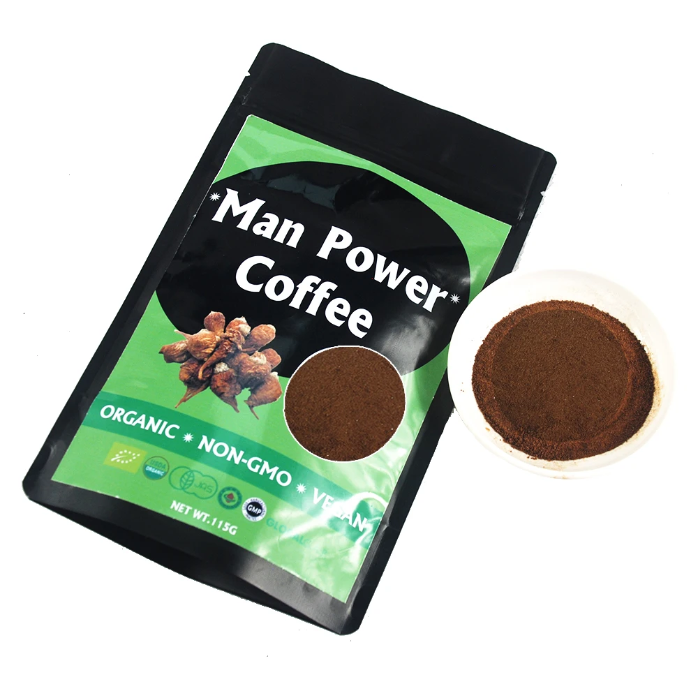 Premium Top Quality Tongkat Ali Maca Sex Man Power Ganoderma Extract Instant Coffee