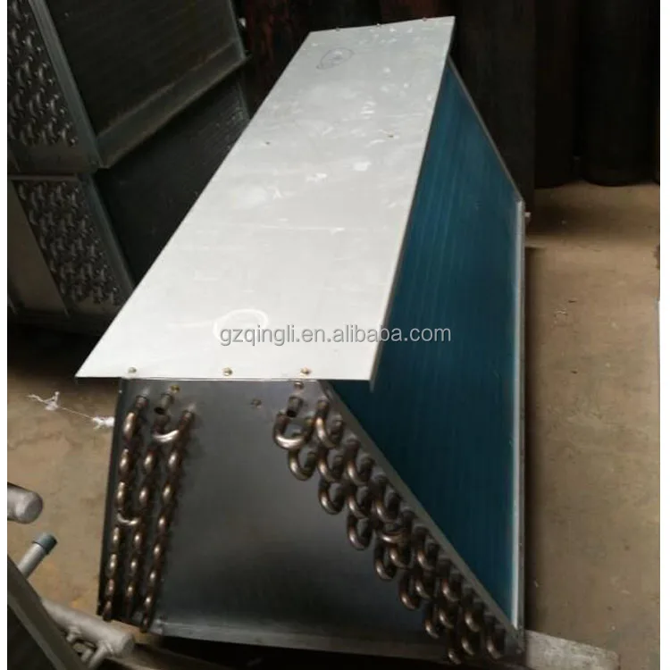 Профессиональная трубка холодной комнаты и ребристая синяя ребристая испарительная катушка