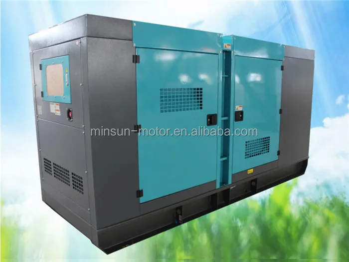 Weifang KOFO Ricardo diesel engine generator set with AVR electrical soundproof electrical plant power