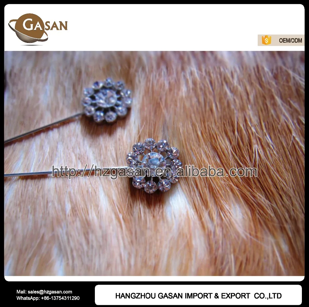 
Wholesale Rhinestones Vintage Flower Brooch For Invitations 