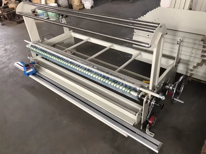 Manual Fabric Spreading Machine with end cutter