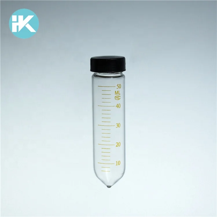 Huke индивидуальные печатные выпускные марки центрифуги трубы 5 ~ 50 мл с винтовой крышкой