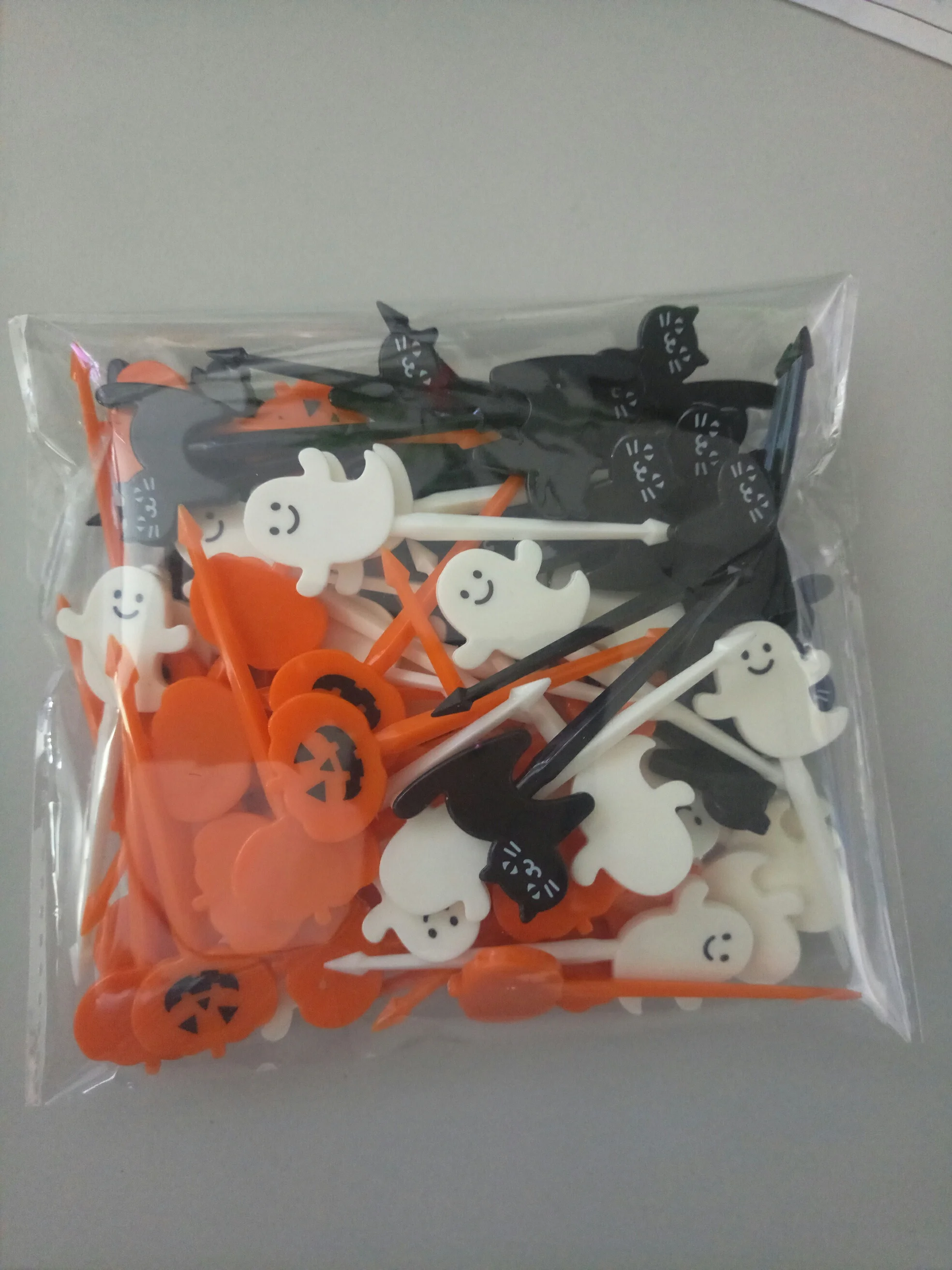 Набор пластиковых палочек для Хэллоуина, 72 шт.