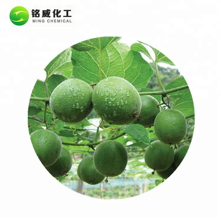 100% Natural Sweetener Siraitia Grosvenorii Extract Mogroside V 20% Monk Fruit Extract