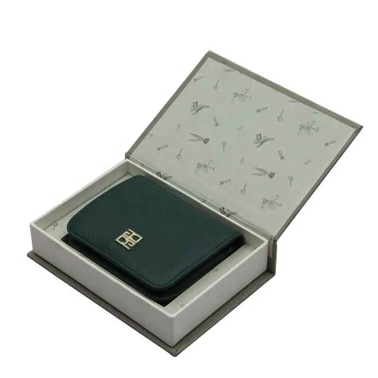 ODM/OEM Hot sale wholesale custom luxury wallet packaging gift box  wallet box with cheap price