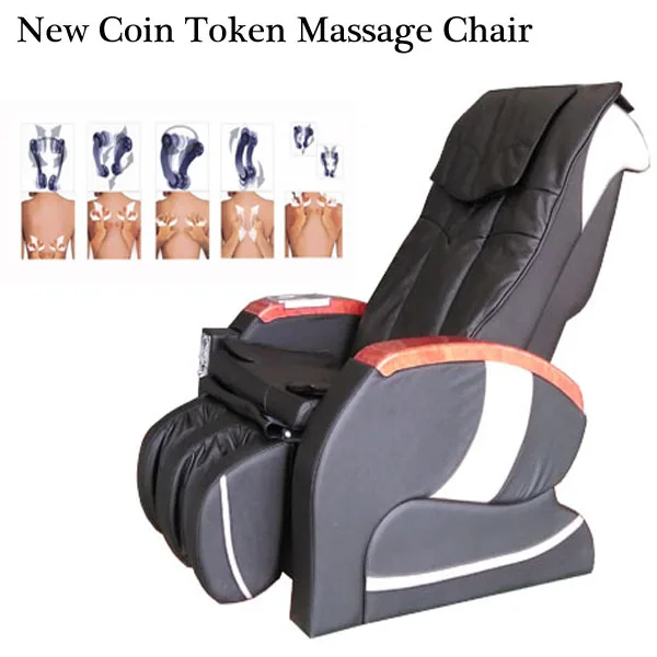 2022 GSM Credit Card Smart Commercial Coin Massage Chair/Shiatsu Credit Coin Operated Massage Chair
