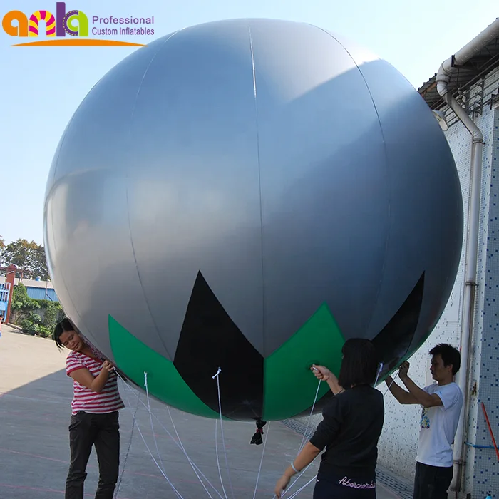 Factory custom made  2m Helium Spheres, Advertising PVC Helium Balloon for Sale