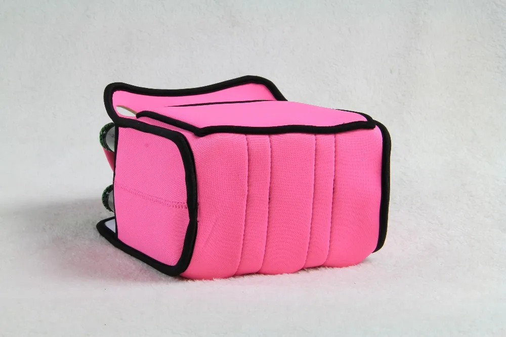 Beer Bottle Holder Neoprene Bag 6 Pack Bottle Can Wine Carrier Tote