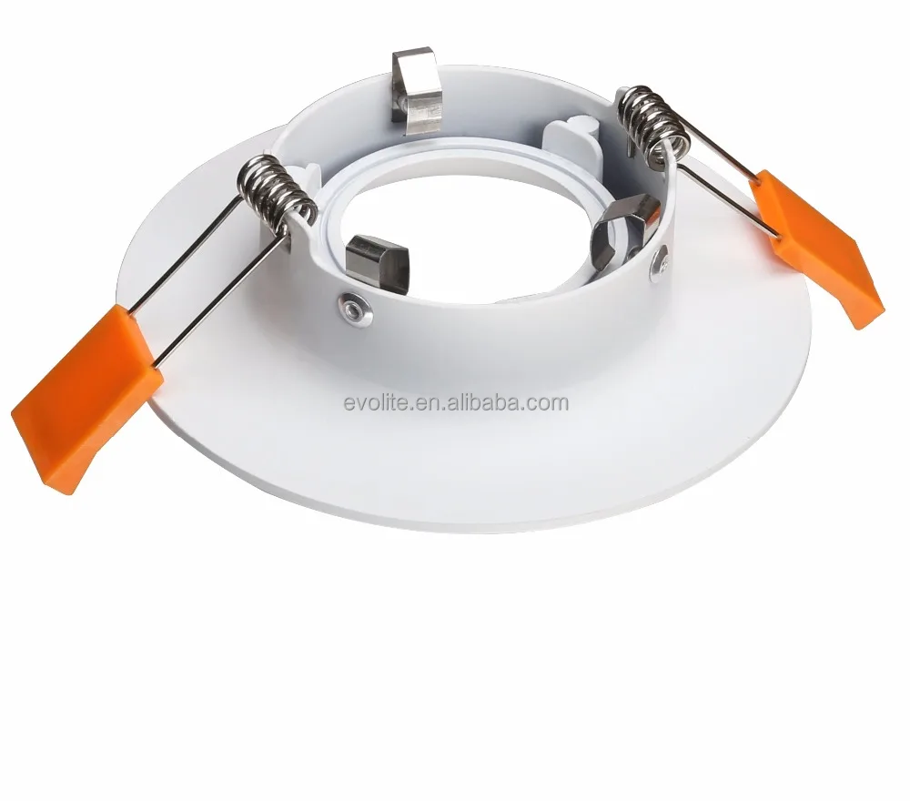 Алюминиевый светодиодный светильник с круглым кольцом для лампы 50 мм MR16 & gu10