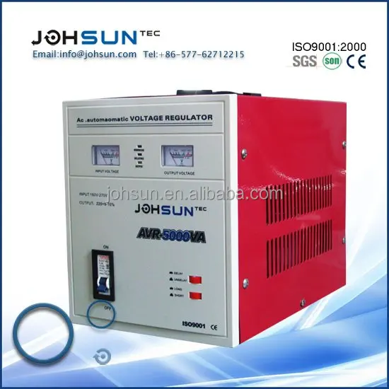 Custom Logo Electronic Voltage Stabilizer Avr-10000Va Power Voltage Regulator