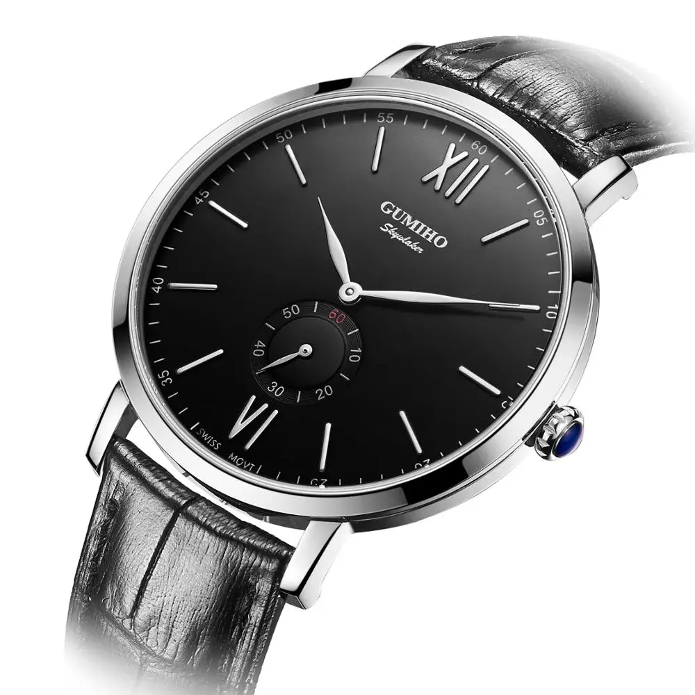 china factory watch leather watch simple fashion timepiece for man