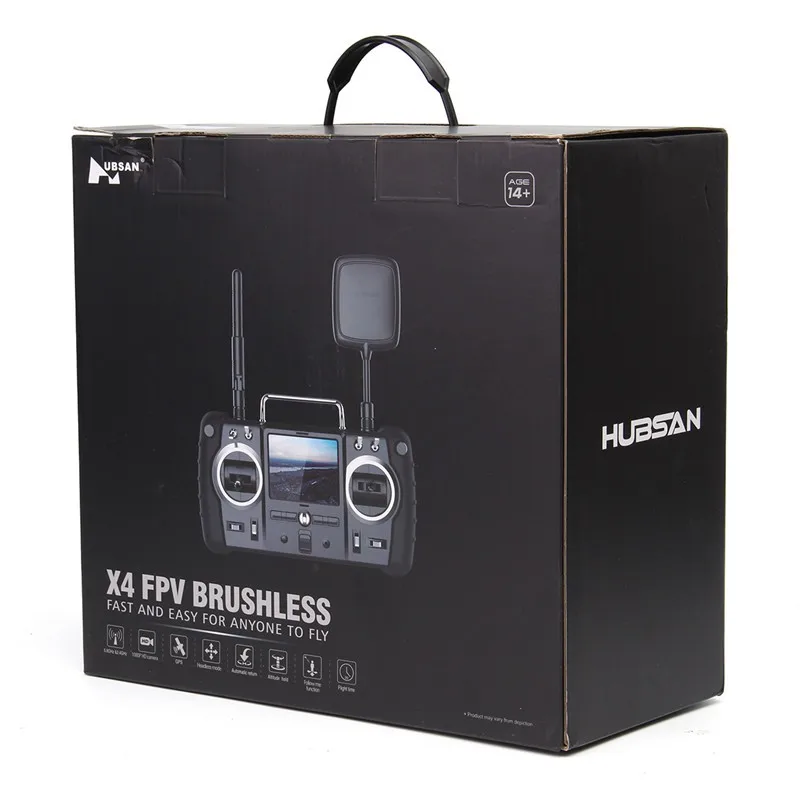  Радиоуправляемые вертолеты Hubsan H501S X4 5 8G FPV 10CH бесщеточный с HD камерой 1080P GPS Радиоуправляемый квадрокоптер RTF-усовершенствованная версия