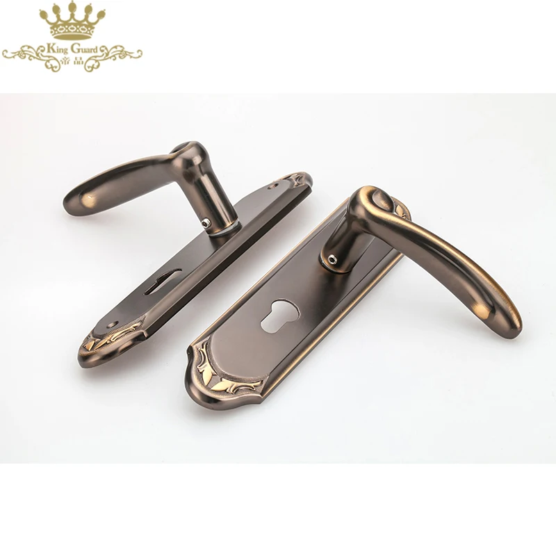 Качественная классическая дверная ручка для дверной ручки из цинкового