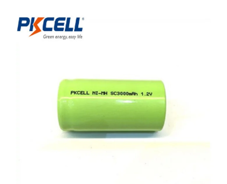 Pkcell 1.2v ni-mh sc3000mah rechargeable battery for power tools