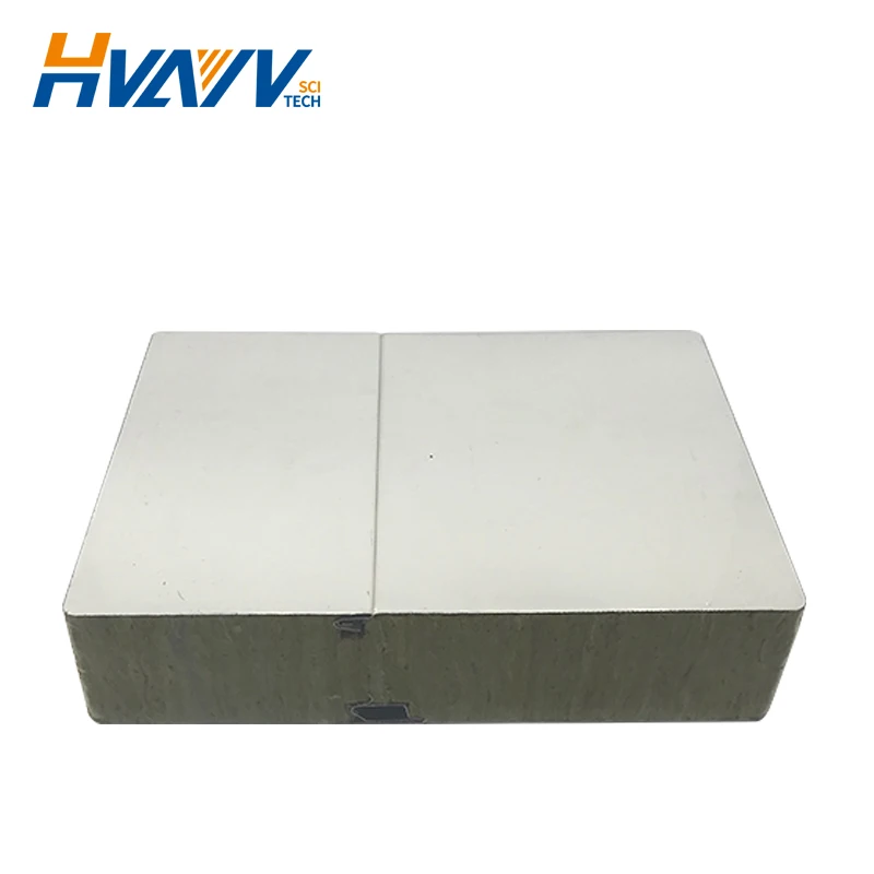 2019 hot sell rock wool sandwich panel used for house and workshop Insulated Sandwich Panel, PU Foam Sandwich Panel