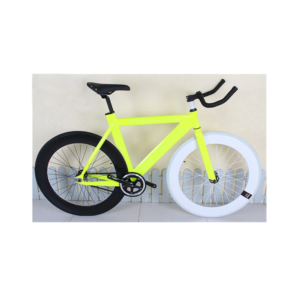 
2019 China shining popular Fixed Gear Bike 700C Fixie frame Aluminum rim Bike 
