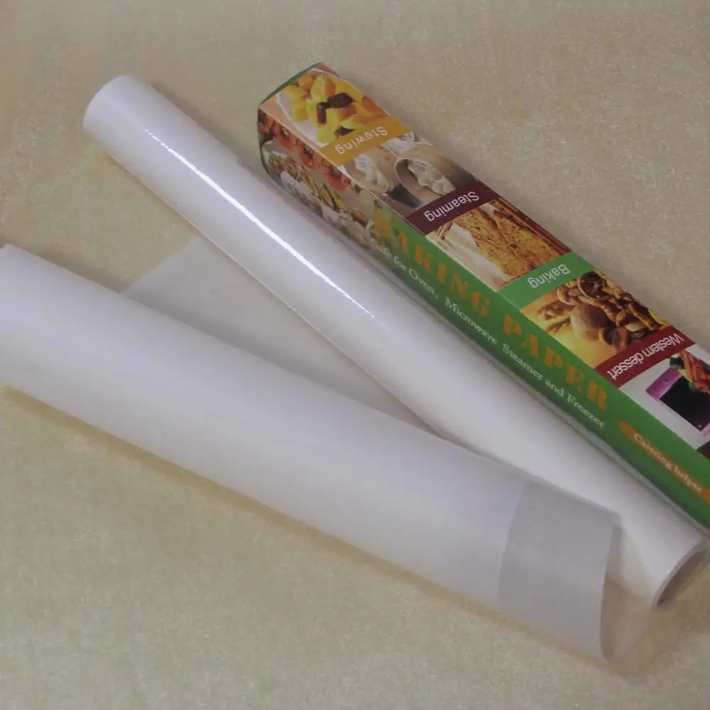 
60 gsm printed logo parchment paper roll 