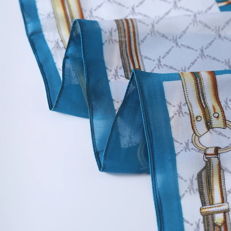 New fashion scarf shawl wholesale custom silk scarf for women stylish