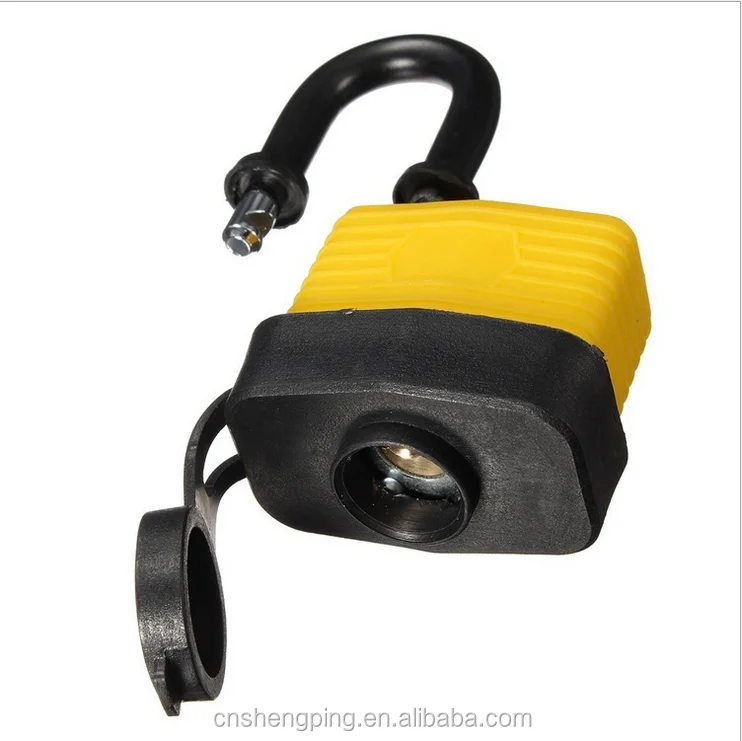 Curved plastic dustproof and Waterproof Laminated Padlock