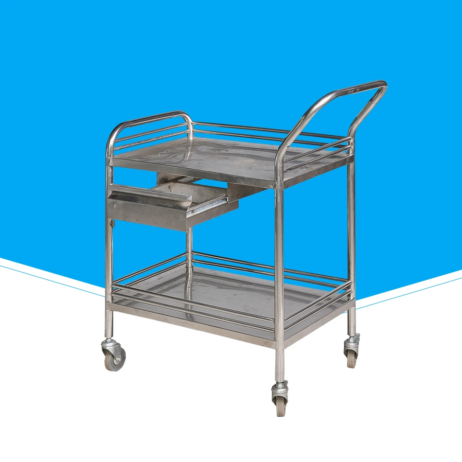 
Stainless Steel Hospital Surgical Instrument Mayo Trolley 