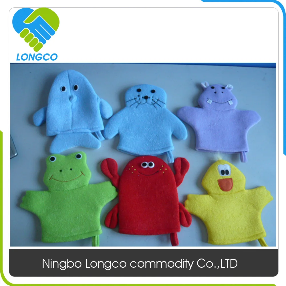 Factory price 2016 new animal gloves mitts for kids