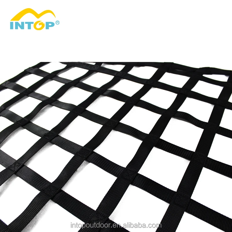 Nylon material cargo safety nets for trailers