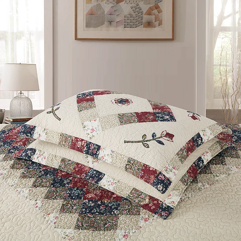 Indian quilted bedspread, animal printing bedspread for sale