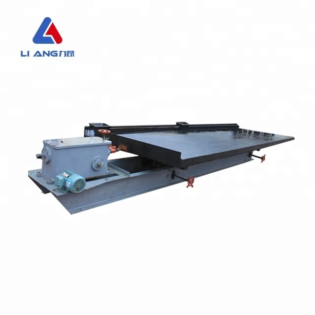 Gold separating machine vibrating table for sale from Chinese factory