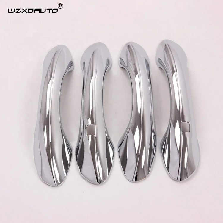 Wzxdauto Новый дверная ручка крышки ABS Chrome для Hy-undai SANTA FE 2019 сантафе внешние аксессуары