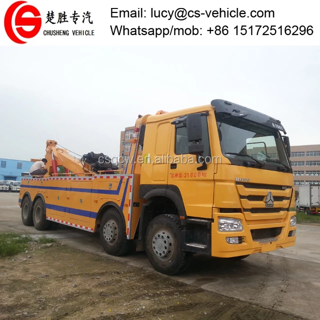 Sinotruk HOWO 8x4 правосторонний эвакуатор, буксировочные тягачи для продажи, Южная Африка