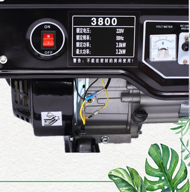 mini 3800 gasoline engine price mini generator generator price